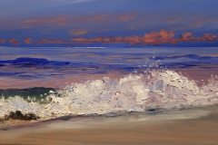 Copper Twilight Waves