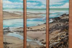 Low Tide Ogunquit Triptych - SOLD