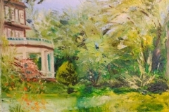 Forbes House Museum - 12x12 Oil en plein air - SOLD