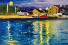 Bay Twilight Reflections SOLD