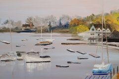 Camden Harbor April - SOLD