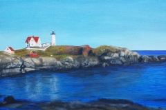 Nubble Light Autumn SOLD