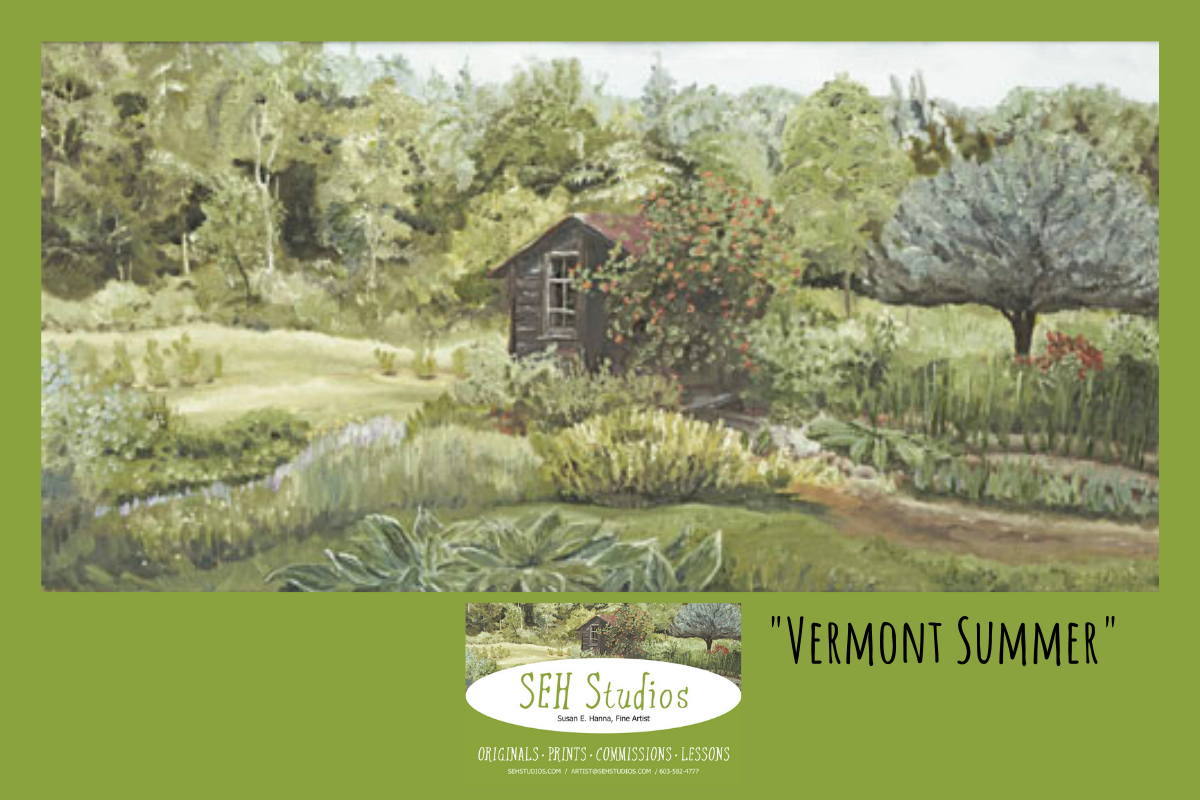 "Vermont Summer" my Heart Piece