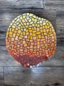 Glass Mosaic Workshop: Fall Free-Form Display Stand Sept 19