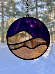 Stained Glass Suncatcher Workshop: Mini Mountain Scene