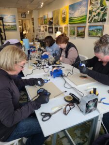 Stained Glass Workshop: Bumble Bee Suncatcher
