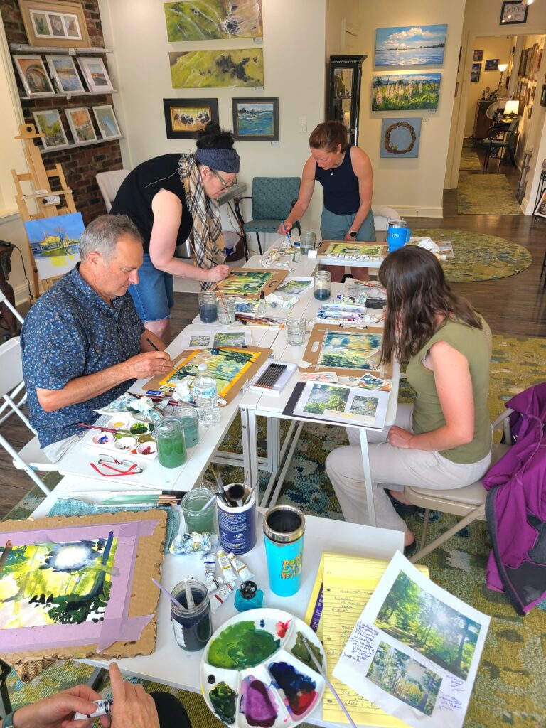 Watercolor Drop In Workshops