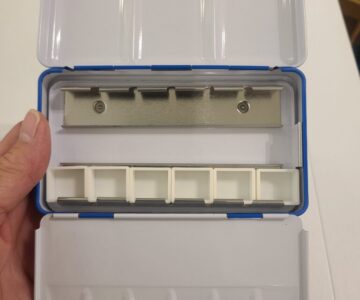 Milan refillable watercolor palette